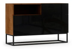 Kommode-Aneja Kommode 120 cm Svart