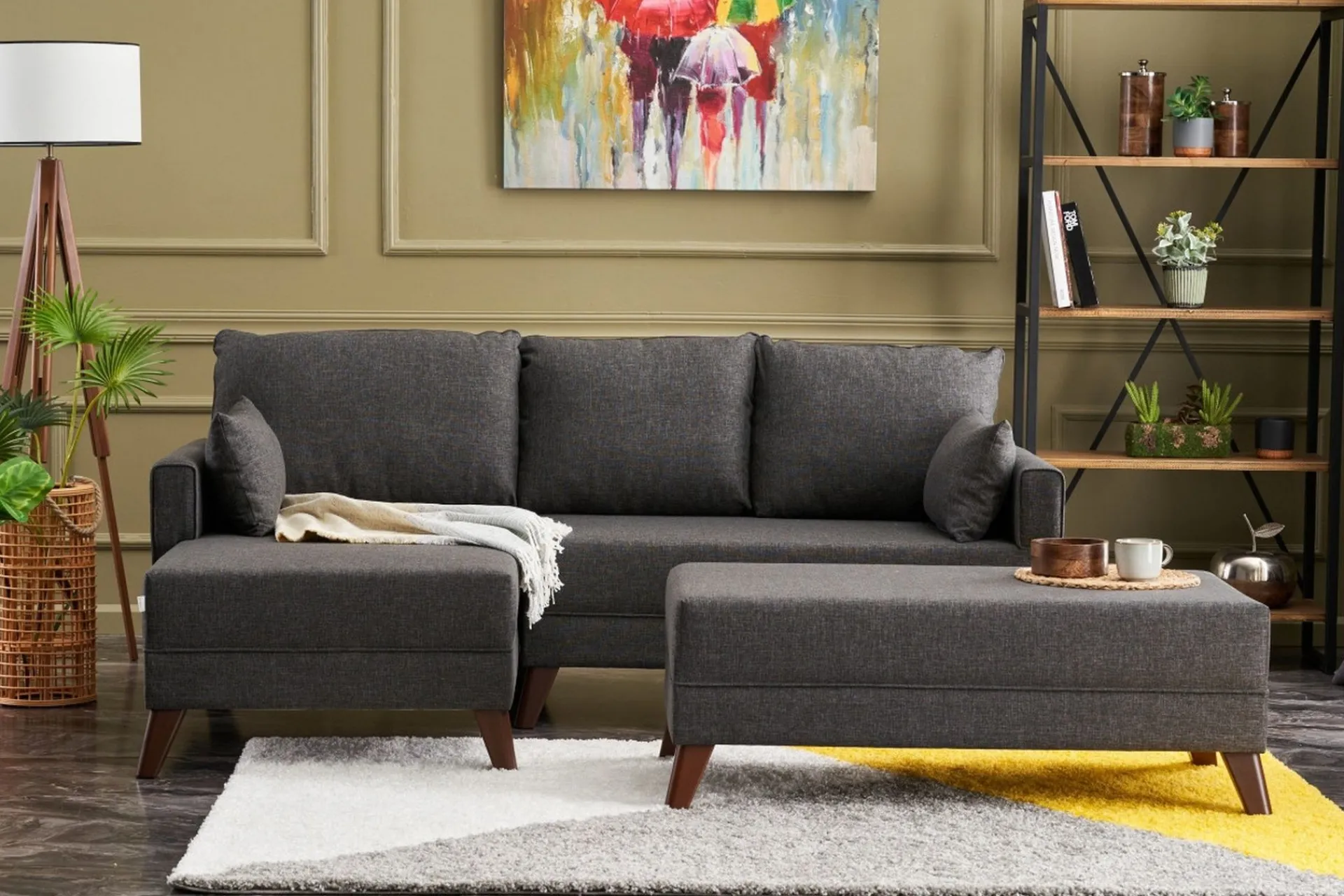 Antigua Mini Sovesofa med Divan Venstre