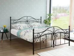 Bedly Sengeramme & Sengestamme-Antlia Dobbeltseng 160 | 200 cm Svart