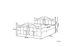 Bedly Antlia Dobbeltseng 160 | 200 cm