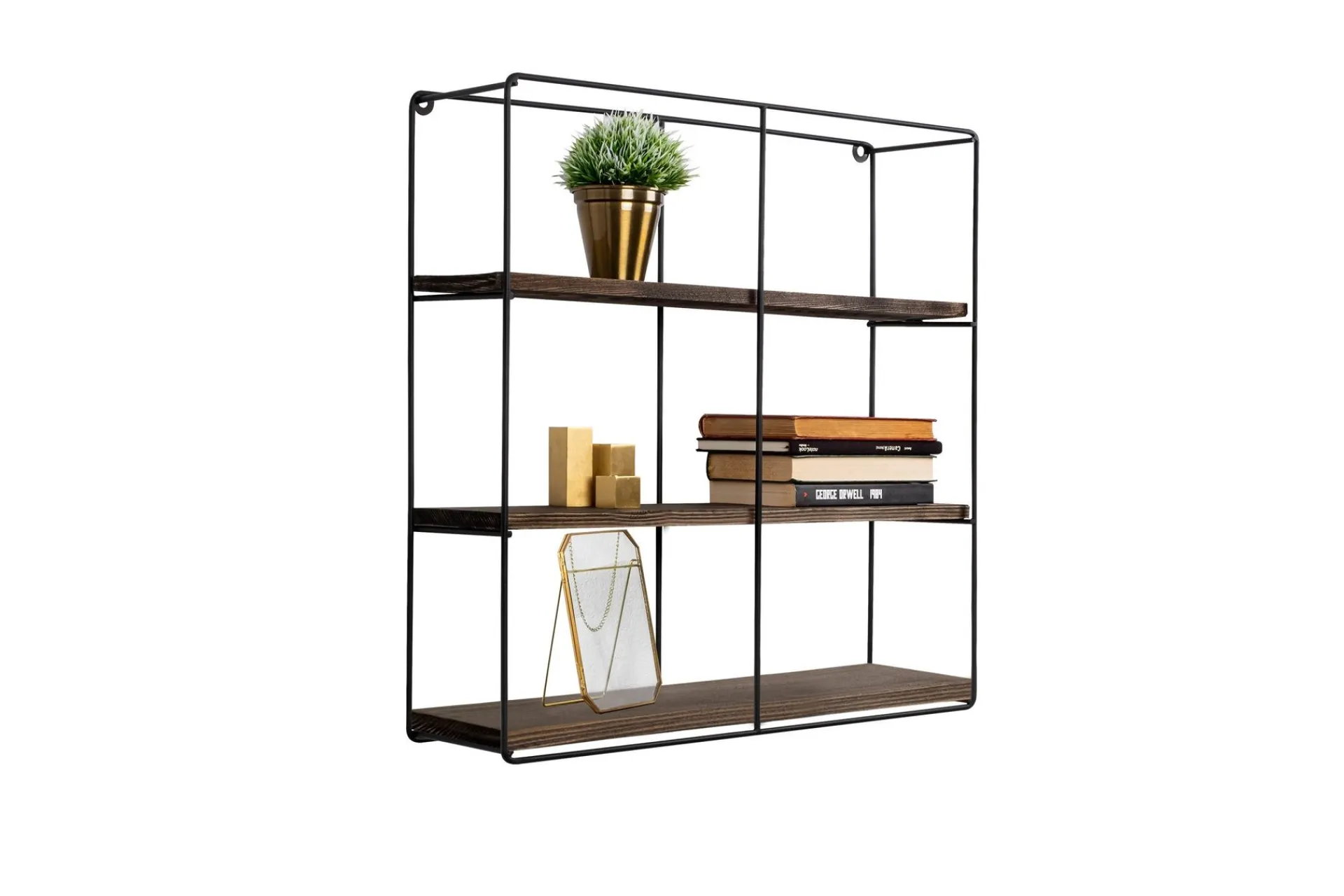 Apricus Vegghylle 60x15 cm 3 Hyller