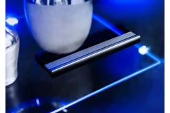 Concept 55 Apryl Modern TV mediamøbel med vitrineskap og LED-belysning