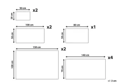 Håndklær Og Badehåndkle|Morgenkåpe & Badekåpe-Areora Håndklesett 11-pk Grey