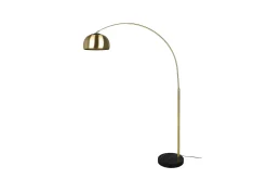 Trio Lighting Argentina Gulvlampe E27 Mattmessing