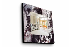 Veggspeil|Gangspeil-Armavir Dekorasjonsspeil 50x50 cm Young Flerfärgad