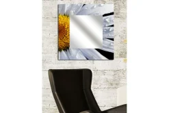Veggspeil|Gangspeil-Armavir Dekorasjonsspeil 50x50 cm Blomster Flerfärgad