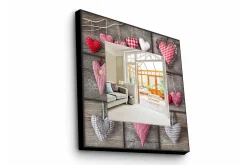 Armavir Dekorativt speil 50x50 cm Love
