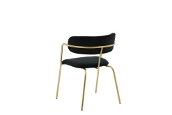 Venture Home Karmstoler|Spisestoler & Kjøkkenstoler-Arrow Lenestol Messing,Svart