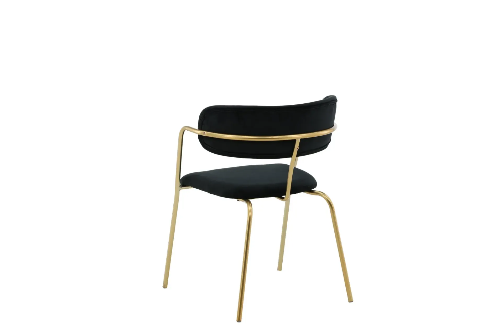 Venture Home Karmstoler|Spisestoler & Kjøkkenstoler-Arrow Lenestol Messing,Svart