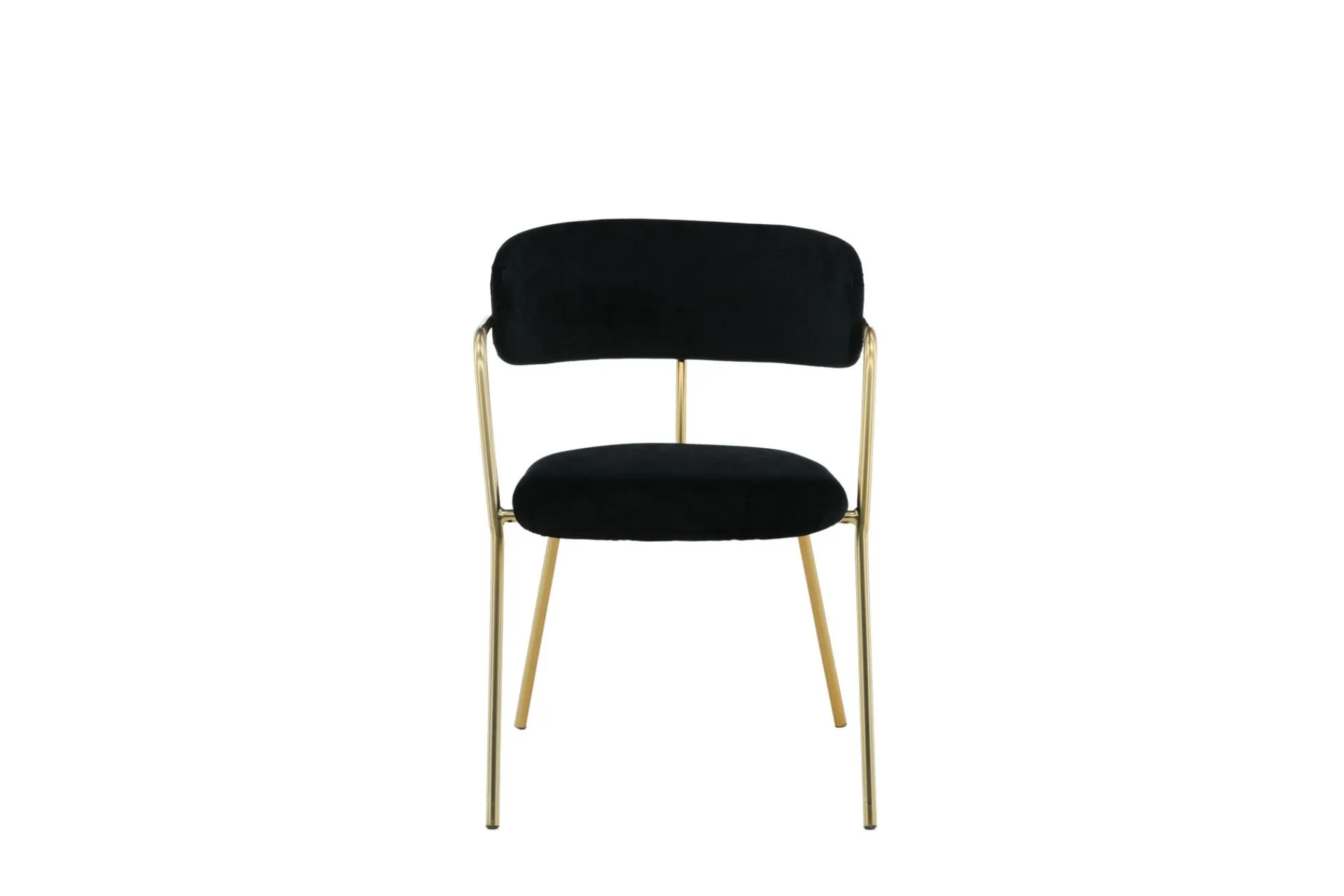 Venture Home Karmstoler|Spisestoler & Kjøkkenstoler-Arrow Lenestol Messing,Svart