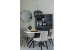 Oppbevaringsskap|Skap-Arteksio Highboard 40x100 cm Svart