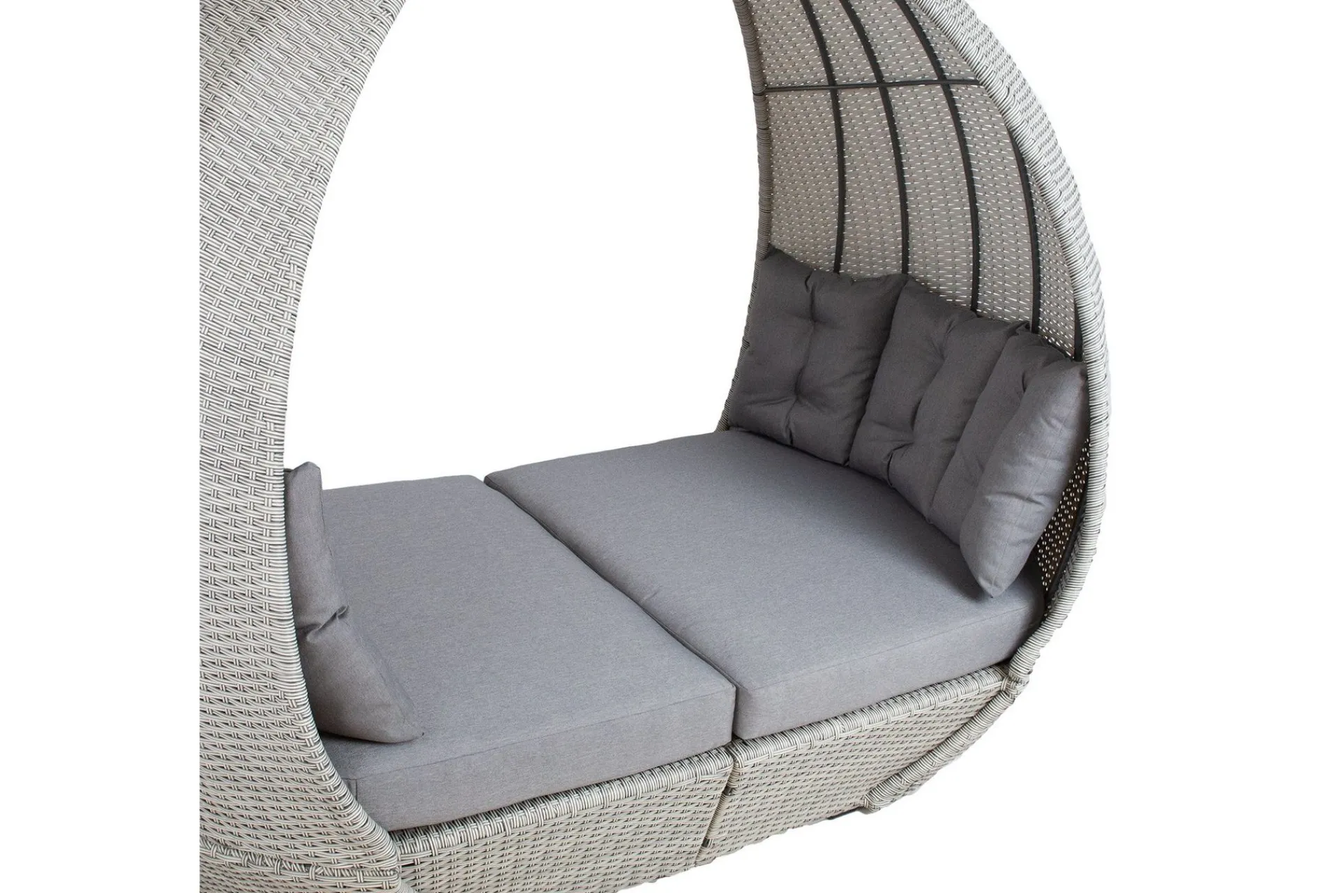 Ascot Dagseng 118x215xH187 cm Grå