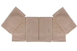 Håndklær Og Badehåndkle|Morgenkåpe & Badekåpe-Ashburton Vaskeklut 6-pk Beige