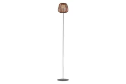 Utelampe|Balkong Belysning-Askia Just Light Gulvlampe Svart