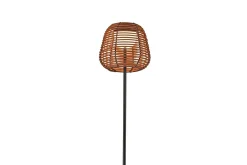 Utelampe|Balkong Belysning-Askia Just Light Gulvlampe Svart