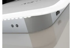 Aspsele Baderomsspeil 70 cm LED-Lys