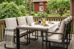 deNoord Balkongmøbler|Balkongsofaer-Aspvik Spisestol Svart