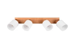 Trio Lighting Spotlights & Downlights-Assam Spotlight 4-os E14 Tre/Hvit