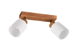 Trio Lighting Spotlights & Downlights-Assam Spotlight 2-os E14 Tre/Hvit