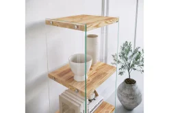 Bokhylle-Assanisa Bokhylle 120x40 cm Natur