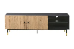 Tv-Benk & Mediabenk-Assaria TV-benk 150x40 cm Svart