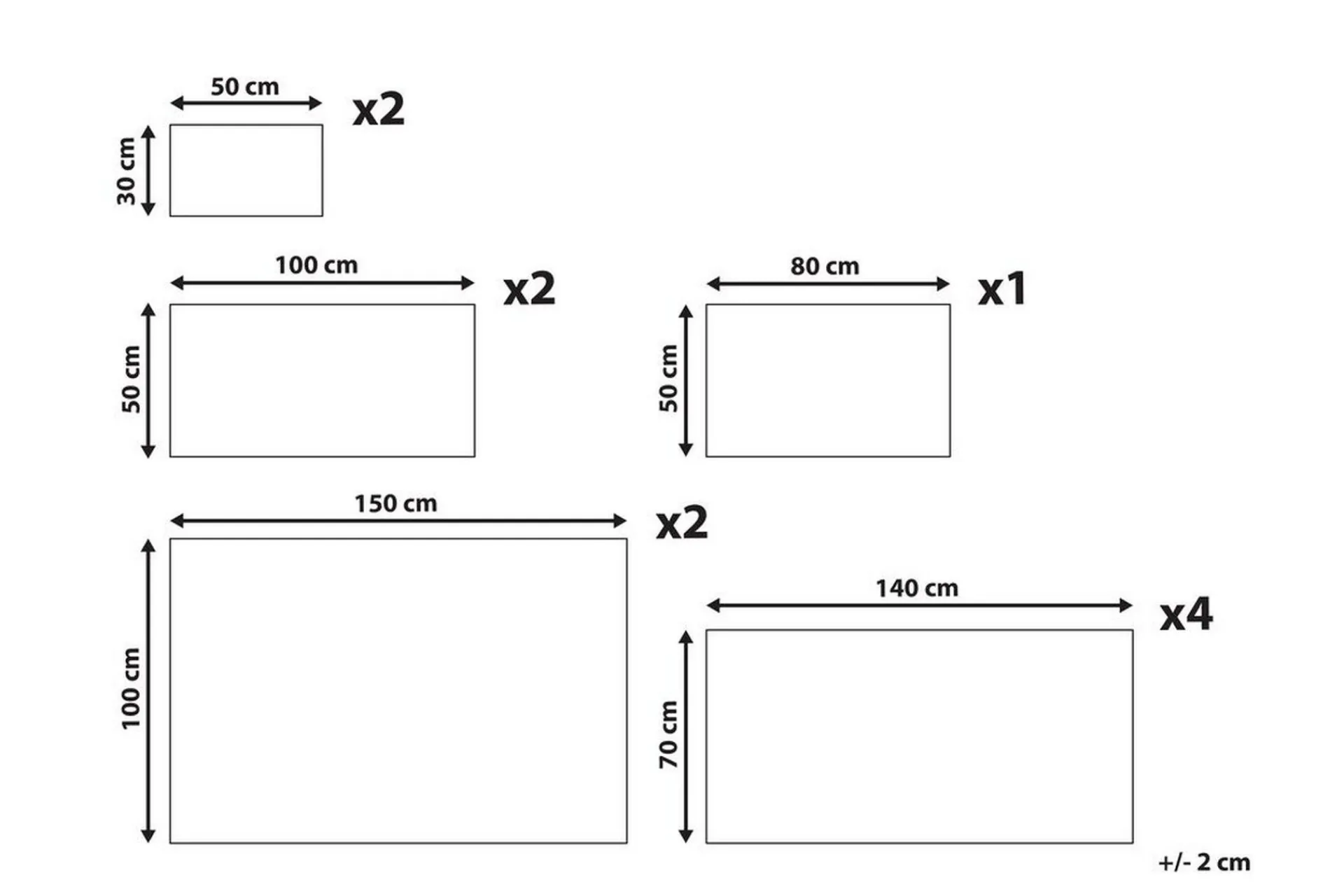 Håndklær-Atai Håndklesett 11-pk Grey