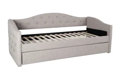 Sengeramme & Sengestamme-Atlanta Seng 90x205 cm Grey