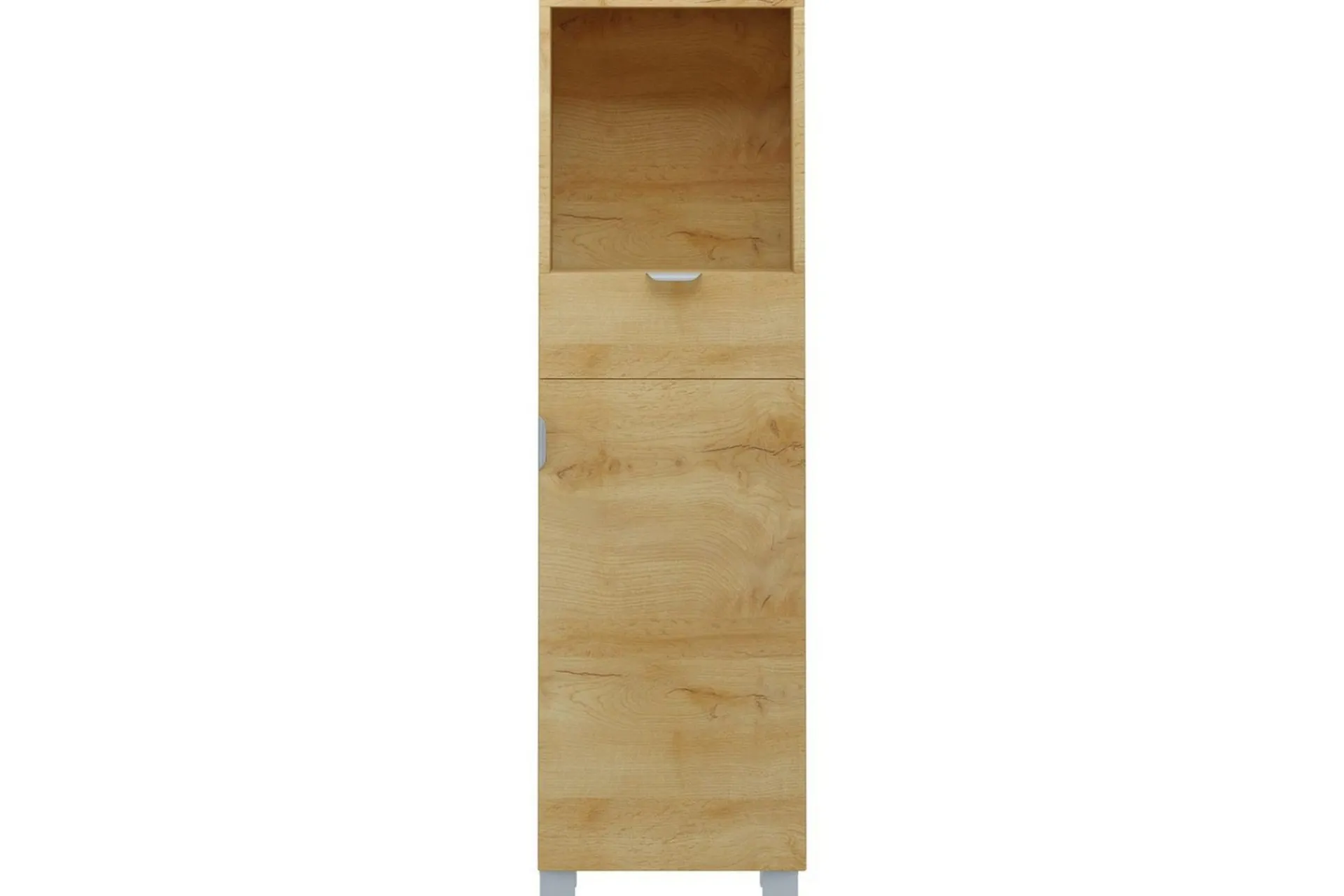 Loft24 Baderom|Baderomsskap-Atlas Høyskap til Bad 129x38x36 cm Natur
