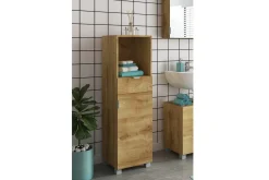 Loft24 Baderom|Baderomsskap-Atlas Høyskap til Bad 129x38x36 cm Natur
