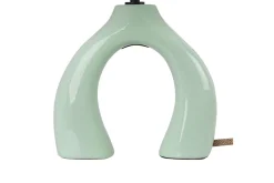 Nattbordslampe|Bordlampe-Avsaki Bordlampe 43 cm E27 Lysegrønn,Hvit