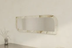 Helkroppsspeil-Ayana Vegghengt Speil 40 cm Beige