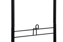 Kurver-Ayapal Metallstativ 37 cm 3 Kurver Svart