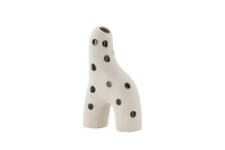 Venture Home Blomstervase-Aya Vase 9,4x9,4 cm Hvit