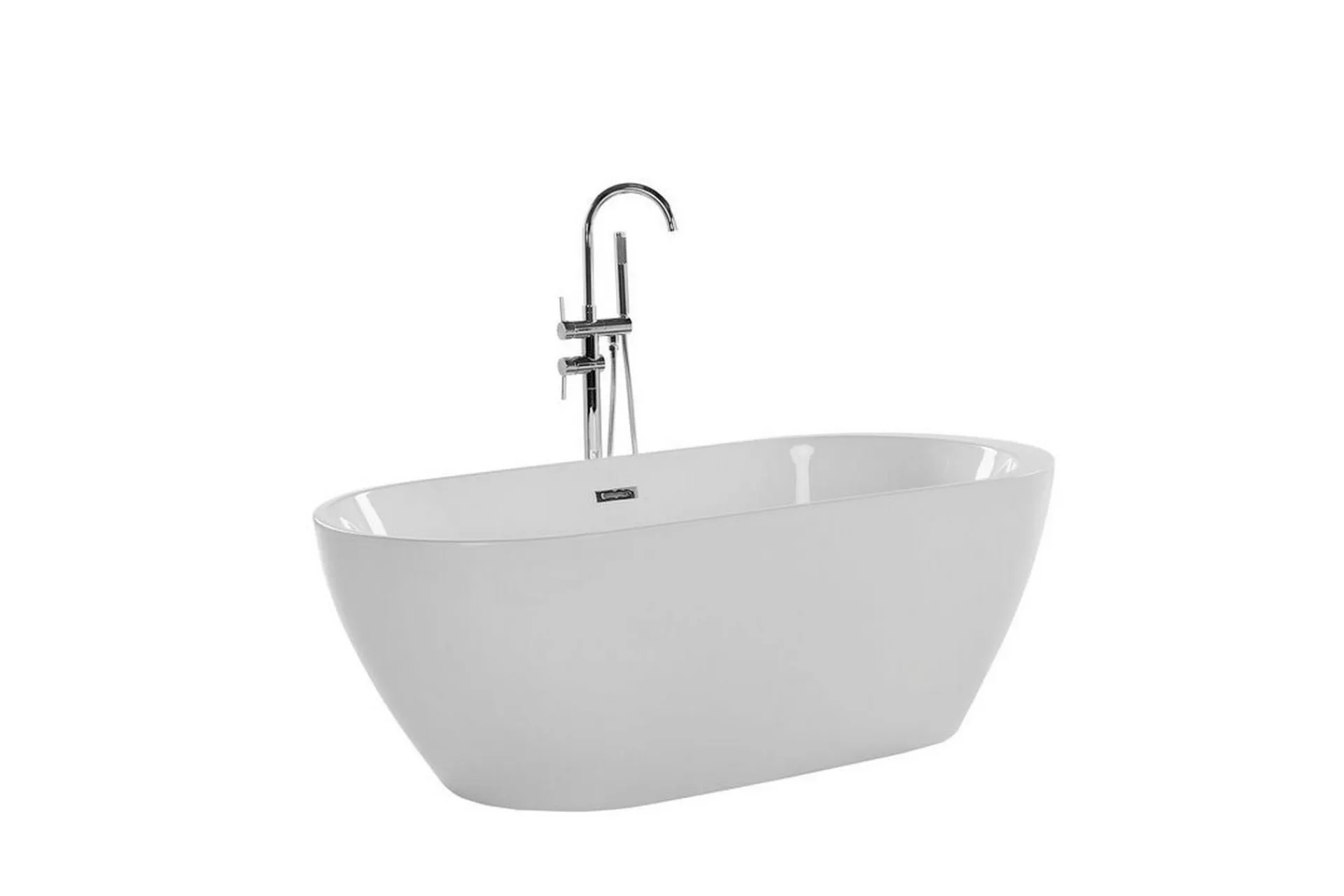 Badekar frittstående 160 cm NEVIS
