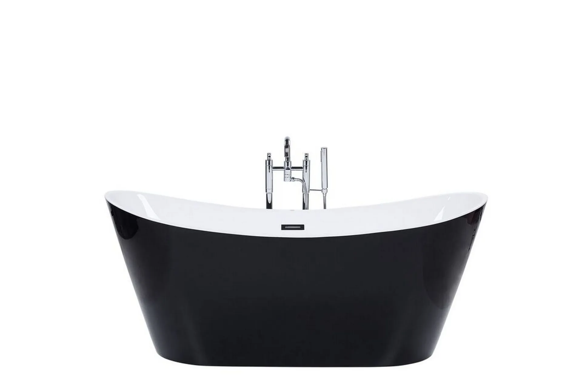 Baderom-Badekar frittstående 180 cm ANTIGUA Svart