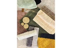 KM Home Baderomsmatte|Baderomsmatte-Baderomsmatte Kvadrat Svart