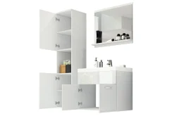 Baderom-Baderomssett Delorimier 57 cm Natur,Hvit