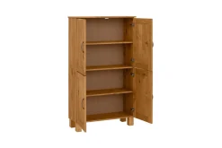 Loft24 Baderom|Baderomsskap-Baderomsskap Alby 75x30x130 cm, Beiset/funksjonsbeskrivelse Natur