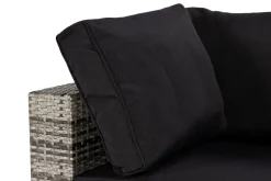Comfort Garden Moduler|Moduler-Bahamas Høyremodul 140 cm Grå/Svart