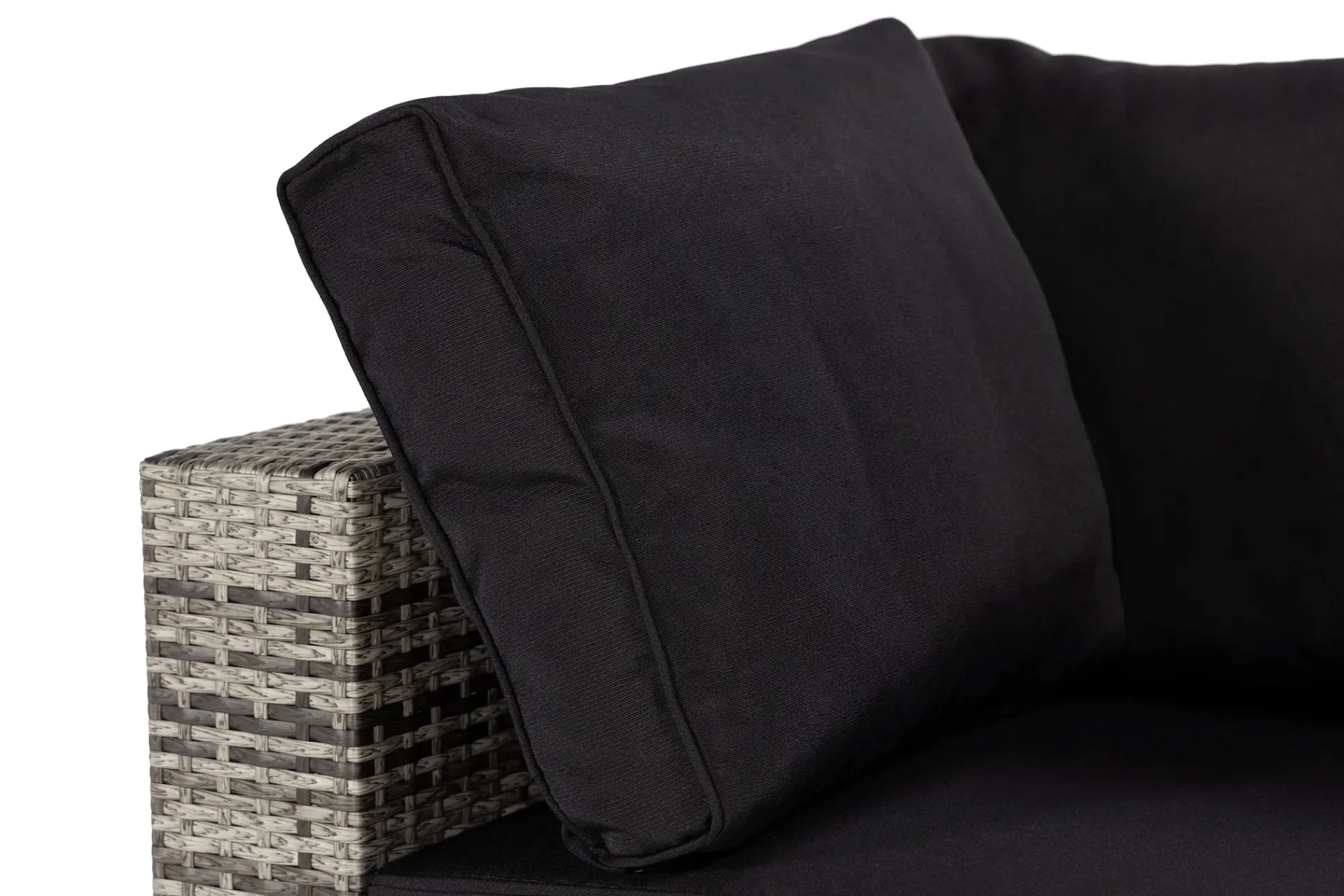 Comfort Garden Moduler|Moduler-Bahamas Høyremodul 140 cm Grå/Svart
