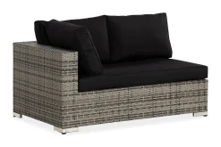 Comfort Garden Moduler|Moduler-Bahamas Høyremodul 140 cm Grå/Svart
