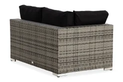 Comfort Garden Moduler|Moduler-Bahamas Høyremodul 140 cm Grå/Svart