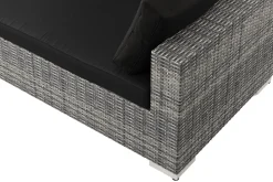Comfort Garden Veranda & Terrasse|Loungemøbler Salg-Bahamas L-formet utesofa venstre, 6-seters med bord og hylle