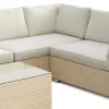 Comfort Garden Bahamas L-formet utesofa venstre, 7-seters med bord