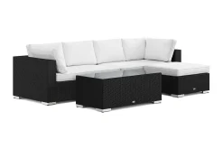 Comfort Garden Loungemøbler Salg|Loungesett-Bahamas utendørs divansofa 5-seters med vendbar divan og bord