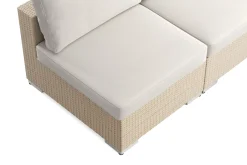 Comfort Garden Bahamas utendørs hjørnesofa 6-seters vendbar med bord
