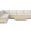 Comfort Garden Loungemøbler Salg|Loungesett-Bahamas utendørs hjørnesofa 7-seters vendbar med åpen avslutning og bord