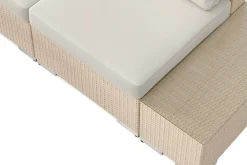 Comfort Garden Loungemøbler Salg|Loungesett-Bahamas utendørs hjørnesofa 7-seters vendbar med åpen avslutning og bord