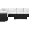 Comfort Garden Bahamas utendørs hjørnesofa 7-seters vendbar med bord