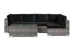 Comfort Garden Bahamas utendørs loungegruppe 5-seters med vendbar sjeselong og bord